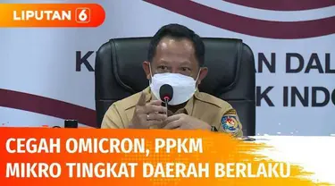 Dalam masa libur Natal dan tahun baru, Pemerintah kembali terapkan PPKM Mikro di tiap daerah. Menteri Dalam Negeri, Tito Karnavian, mengimbau kepala daerah untuk meningkatkan kewaspadaan hingga tingkat kelurahan dan desa.