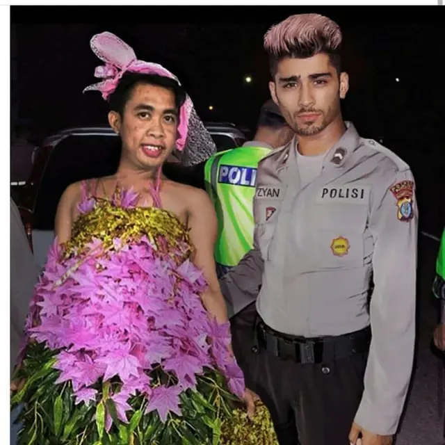Editan Foto Mimi Peri Dengan Artis Ternama Ini Bikin Ketawa Geli