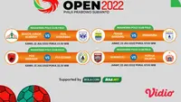 Link Live Streaming Nusantara Open 2022 di Vidio Pekan Ini, 21 & 22 Juli 2022. (Sumber : dok. vidio.com)