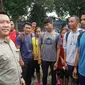 Menteri Pemuda dan Olahraga (Menpora) Imam Nahrawi meninjau langsung persiapan atlet Asian Para Games di pemusatan pelatihan Stadion Sriwedari, Solo, Jawa Tengah, Selasa (13/3/2018). (Liputan6.com/Fajar Abrori)