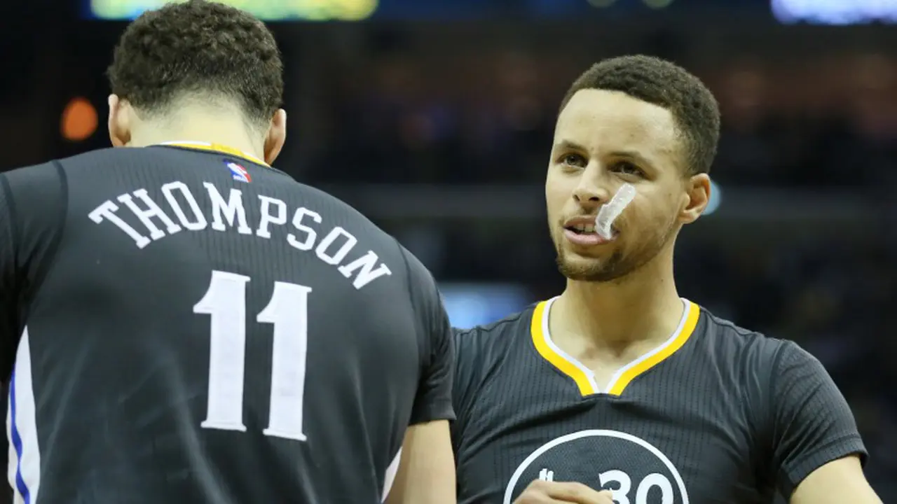 Stephen Curry dan Klay Thompson
