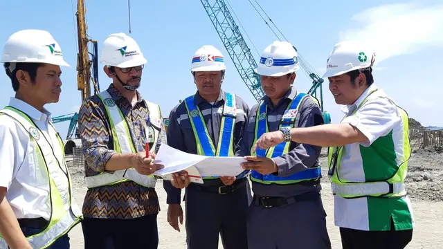 Pembangunan Pelabuhan Makasar. (Dok Kementerian BUMN)