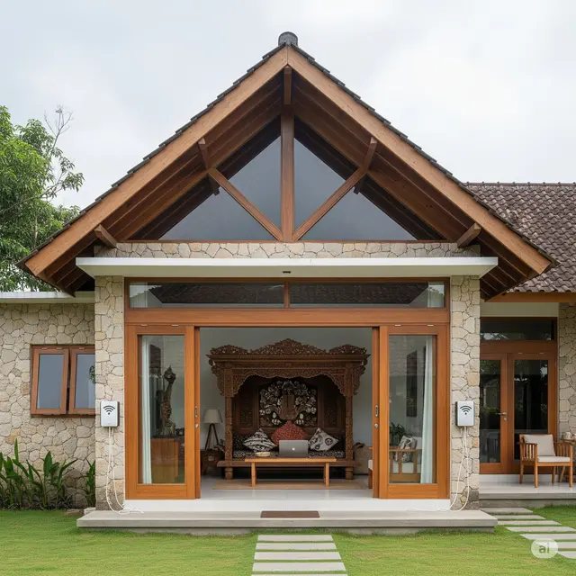 Rumah Sederhana Jogja. Foto: Gemini