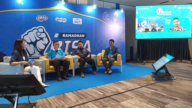 Konferensi Pers #RamadanBISA pada Selasa (29/3), di South Quarter, Jakarta Selatan.
