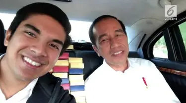 Syed Saddiq sempatkan diri membuat video bareng Jokowi ketika berada di Indonesia.