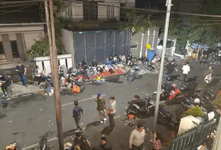 Pendemo yang Sempat Ricuh di Pejompongan Tak Berani Pulang (Liputan6/Yopi)