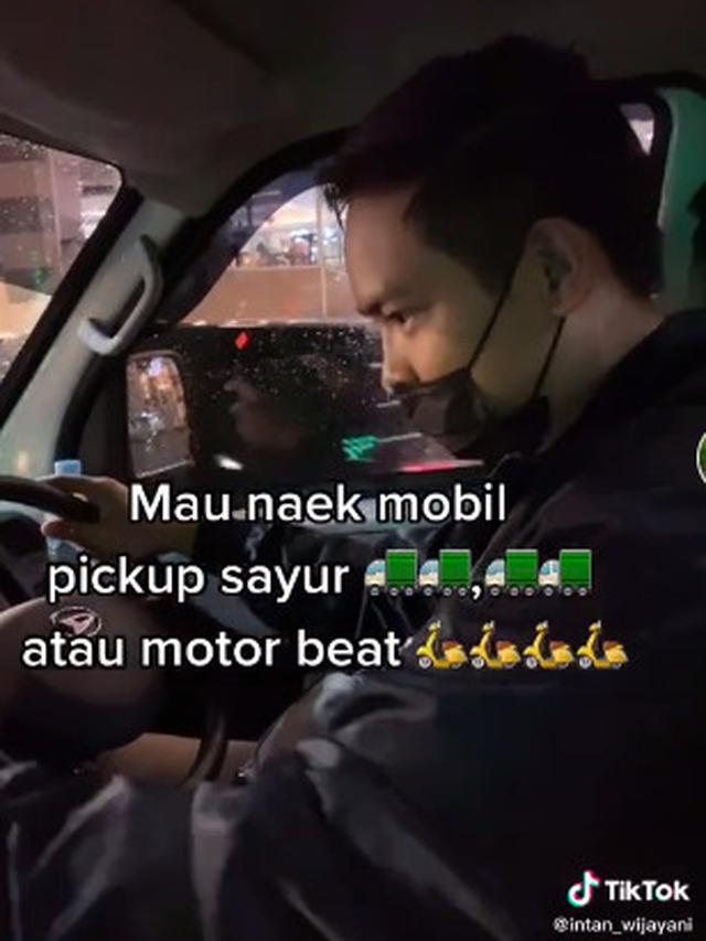 Bahagia Dijemput Pacar Pakai Pickup di Mal, Aksi Wanita Ini Bikin Kagum Netizen