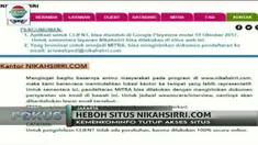 Mencengangkan! Sekitar 5 ribu orang diketahui telah mendaftar di situs kontroversial, Nikahsirri.com.