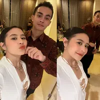 Prilly Latuconsina baru saja membagikan foto menggemaskan bersama kekasihnya, Omara. Keduanya pun tampil mengenakan wastra nusantara. [@prillylatuconsina96]