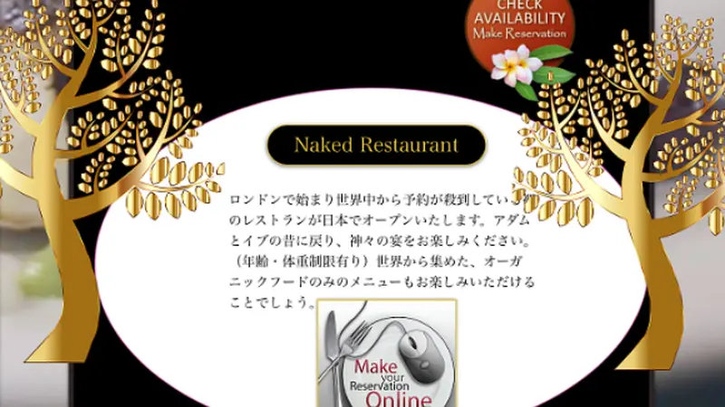 Tokyo naked restaurant (0)