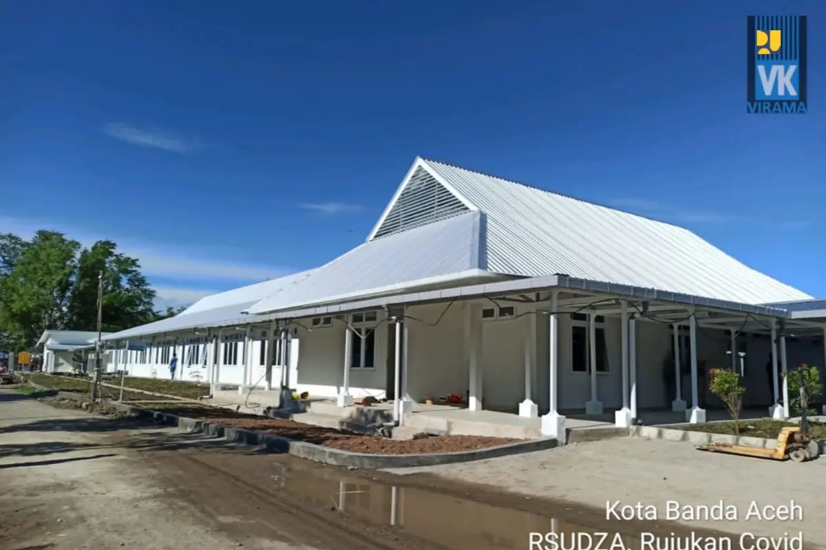 Rumah Sakit rujukan yang dimaksud yaitu RS Umum dr Zainoel Abidin Banda Aceh. Dok PUPR