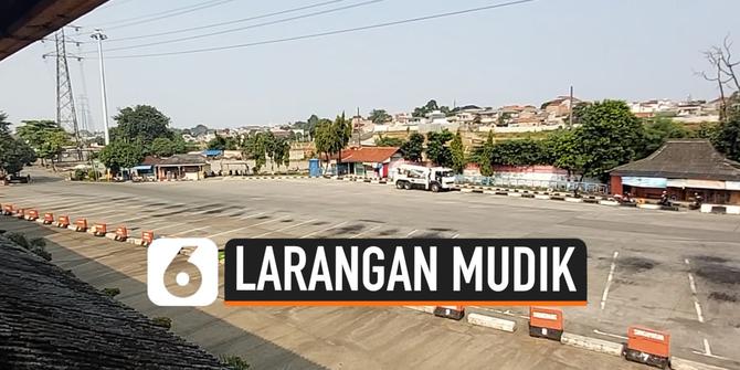 VIDEO: Larangan Mudik Berakhir, Terminal Kampung Rambutan Terpantau Sepi