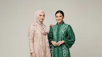 7 Inspirasi Baju Pesta Brokat Setelan Celana untuk Tampilan Elegan