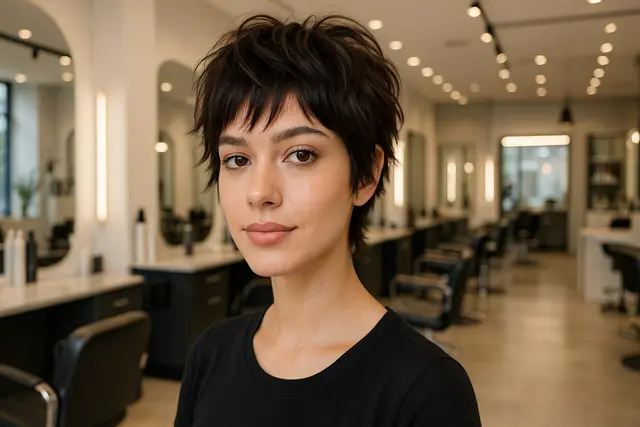 2. Shaggy Pixie Cut