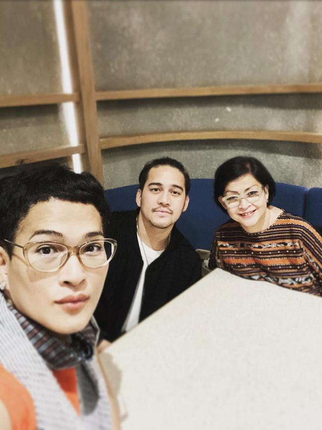 Oscar, Mario, dan Reggy Lawalata (Instagram/ lawalata13)