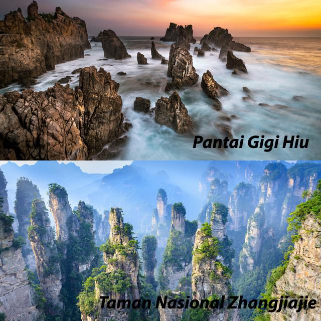 Pantai Gigi Hiu Lampung Selatan