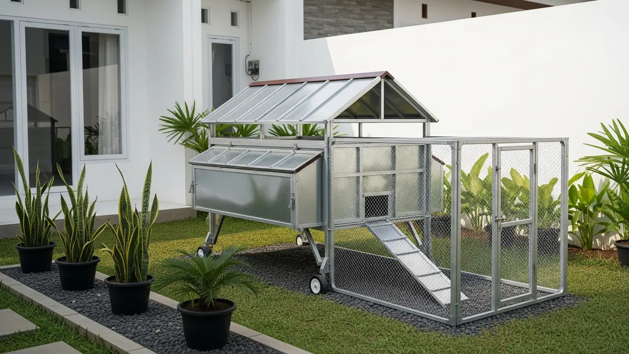 Ide Kandang Ayam Portable