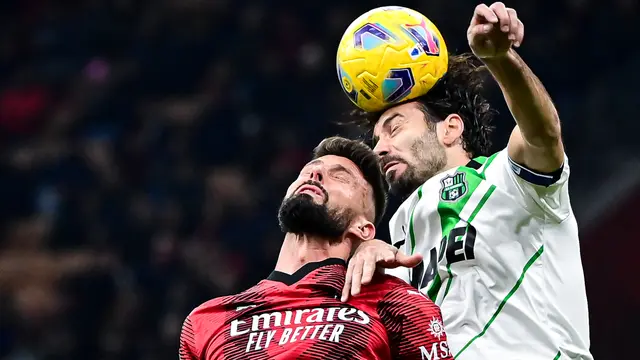 Liga Italia AC Milan VS Sassuolo