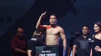 Yudi Cahyadi terpilih sebagai atlet One Pride MMA Indonesia yang akan bertarung dalam Road to UFC di Macau. (Bola.com/Iqbal Ichsan)