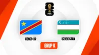 Prediksi Kongo Vs Uzbekistan di Piala Dunia 2026: Kesempatan Terakhir Jaga Asa ke Fase Gugur