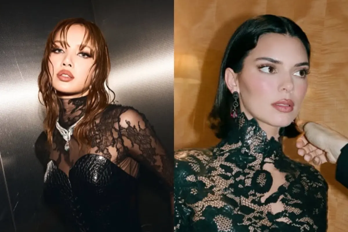 Adu Gaya Lisa Blackpink dan Kendall Jenner saat After Party Oscar 2025
