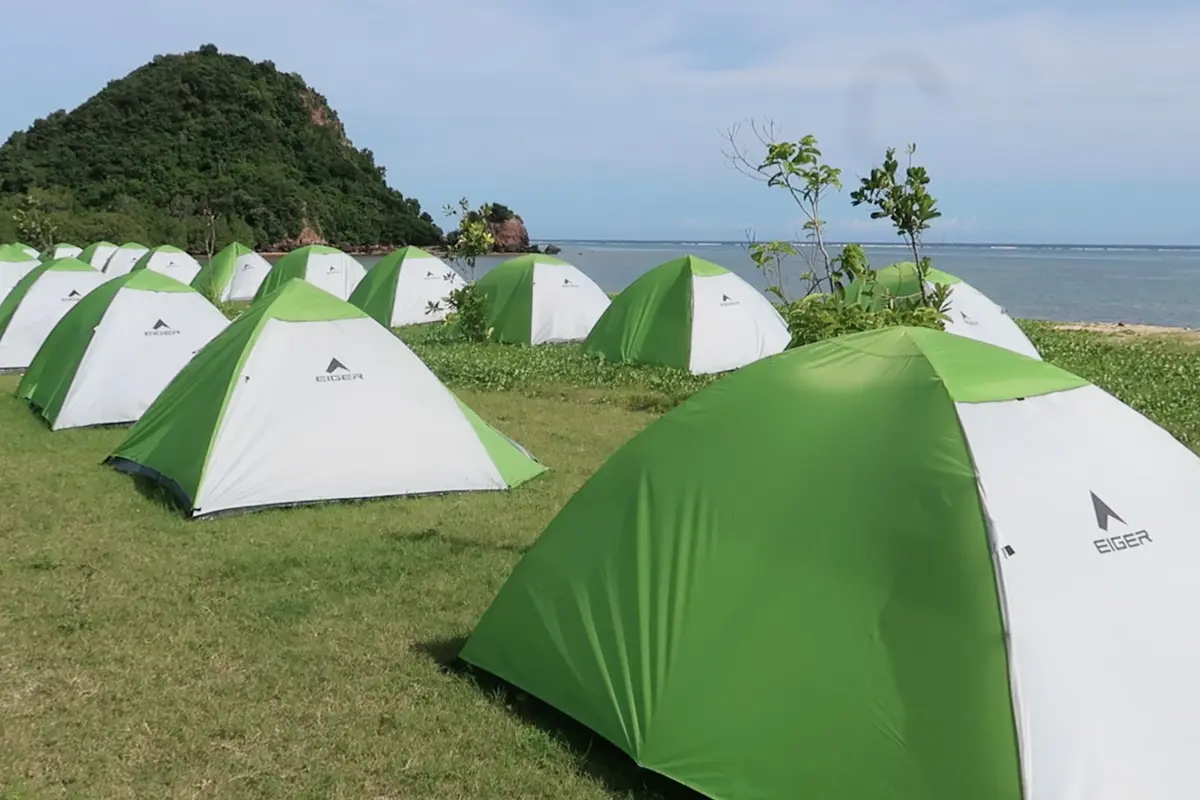 Foto: Melihat Camping Ground di Sekitar Sirkuit MotoGP Mandalika