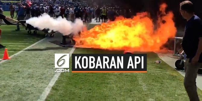 VIDEO: Ledakan Api Muncul Sebelum Pertandingan NFL Dimulai