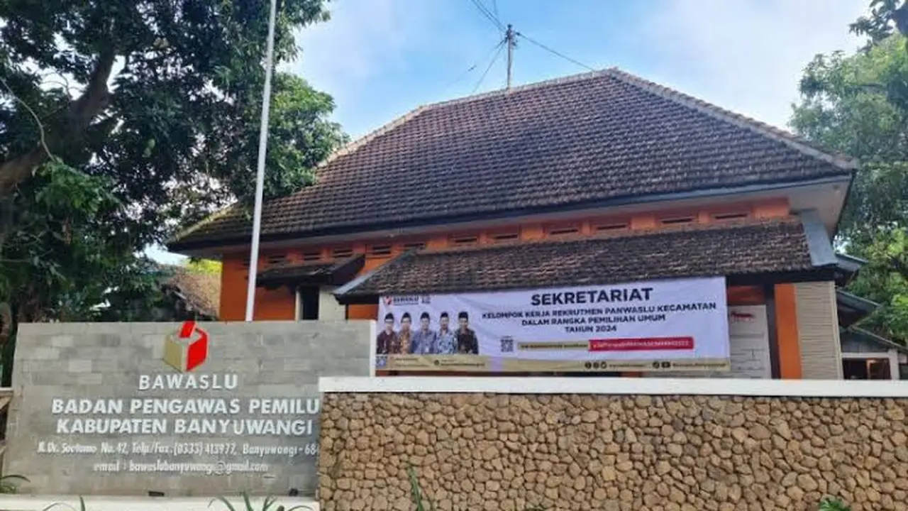 Kantor Bawaslu Banyuwangi (Istimewa)