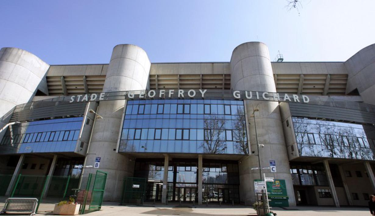 Geoffroy Guichard Stadium akan digunakan untuk UERO 2016 mendatang, Senin (20/04/2015).