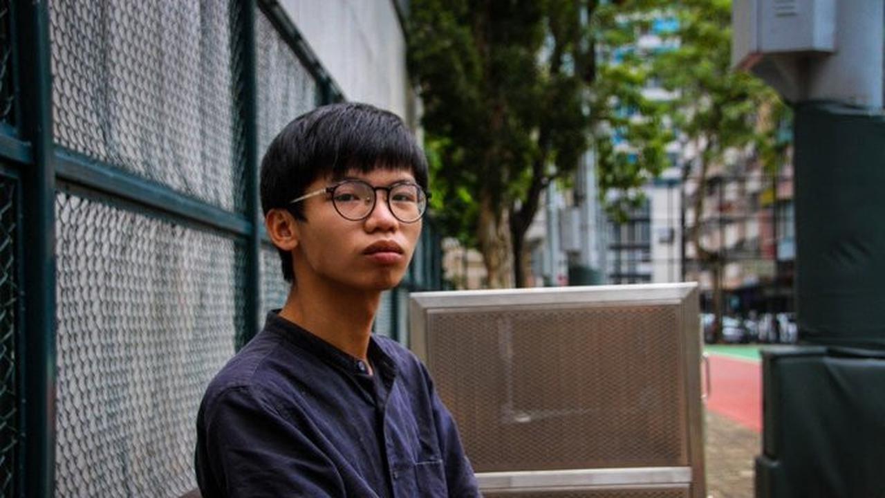 Tony Chung, 20, aktivis mahasiswa pro-demokrasi