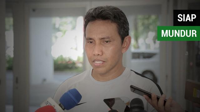 Berita video komentar Pelatih Timnas Indonesia, Bima Sakti, yang siap untuk mundur dari jabatannya setelah kegagalan Tim Garuda di Piala AFF 2018.