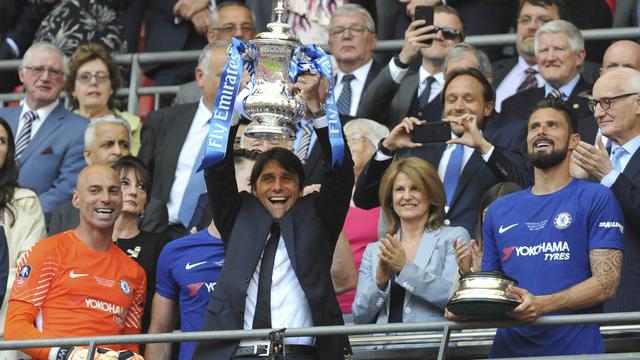 Manchester United, Chelsea,Piala FA 2018