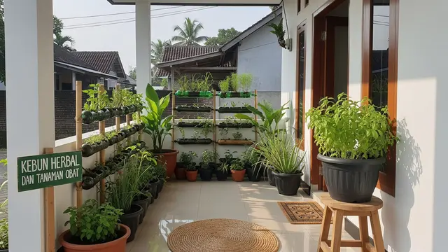 9 Teras Rumah Kampung Jadi Kebun Mandiri Pangan, Wujudkan Ketahanan Keluarga