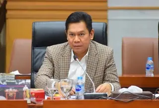 Wakil Ketua DPR RI sekaligus Wakil Ketua Umum Partai Golkar, Adies Kadir. (Tim News).