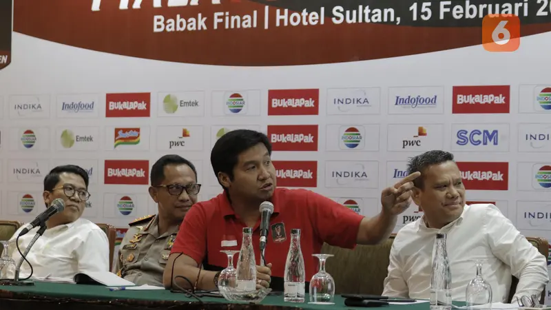 Konferensi Pers Jelang Final Piala Presiden 2018