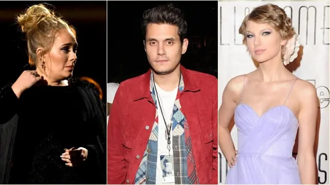 [Bintang] Adele, John Mayer, dan Taylor Swift