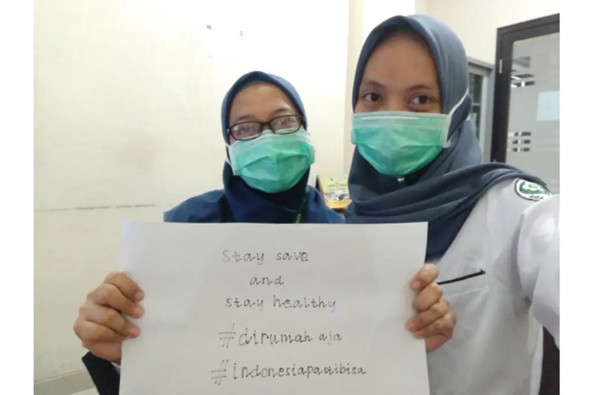 tetap bekerja di tengah pandemi