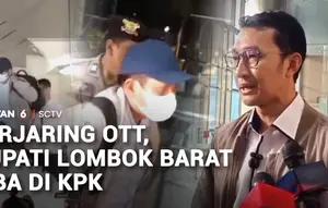 Terjaring OTT, Bupati Lombok Barat Tiba di KPK