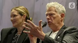 David Foster kembali menggelar konser di Indonesia. Konser bertajuk "Hitman Returns : David Foster & Firends Live in Indonesia 2024". (Liputan6.com/Herman Zakharia)