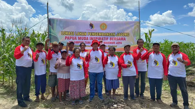 Para petani di Kampung Makwan, Distrik Masni, Kabupaten Manokwari, Papua Barat menyatakan keinginannya untuk terus dibina oleh pemuda yang tergabung dalam Papua Muda Inspirstif (PMI).