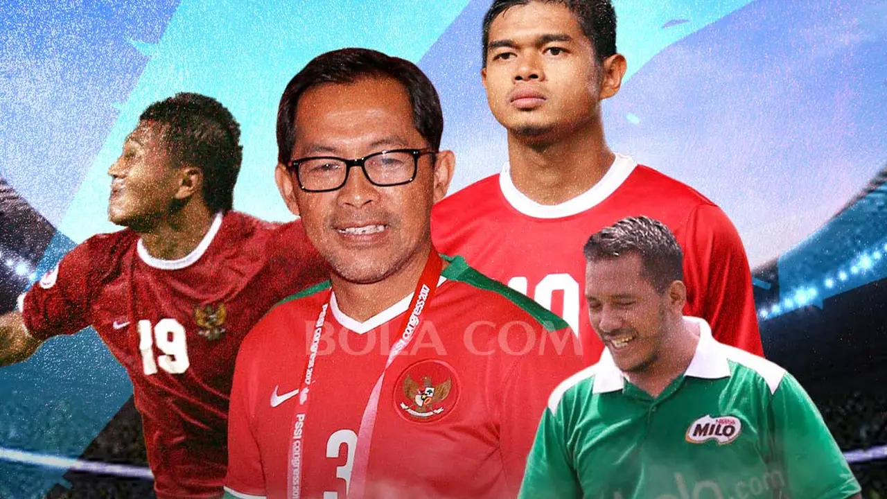 Ilustrasi - Bambang Pamungkas, Zaenal Arif, Aji Santoso, Supriyono Prima