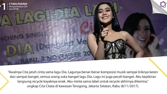 [Bintang] 6 Hal Terungkap Cita Citata Dangdutkan Lagu Anji, Dia