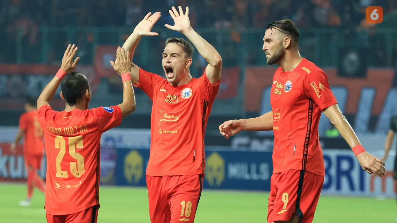 Persija Jakarta vs Bhayangkara FC - BRI Liga 1 2023/2024