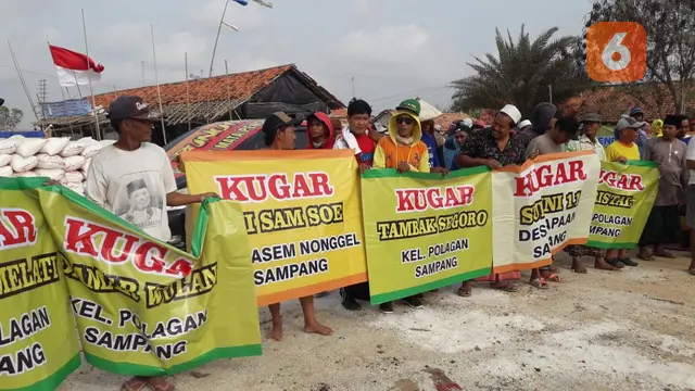 demo petani garam