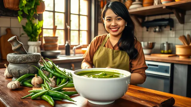 cara membuat sambal ijo