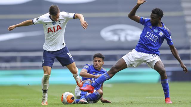 FOTO: Tottenham Hotspur Cukur Leicester City 3-0