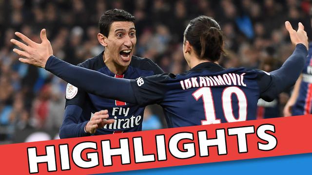 Marseille vs PSG 1-2: Di Maria Bawa Kelabui Kiper Lawan