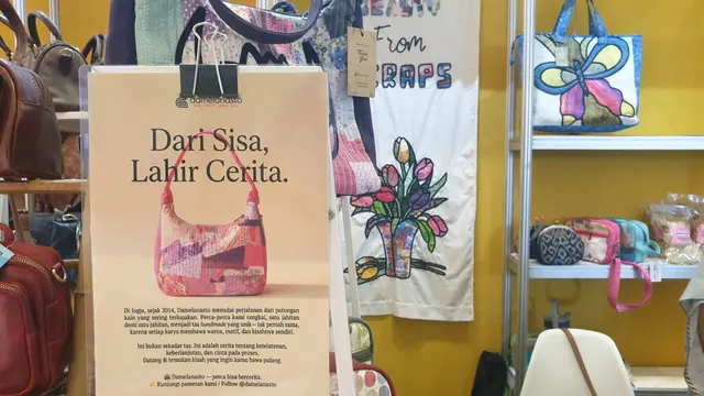 Dari Potongan Kain Perca, Asti Raisha Ciptakan Cerita Baru Lewat Damelanasto