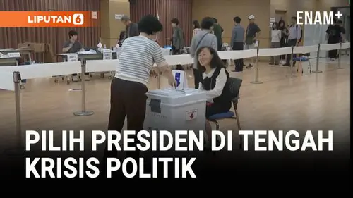  Korea Selatan Pilih Presiden Baru di Tengah Krisis Politik