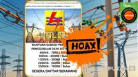 Penting untuk diingat, hoaks pembagian token listrik gratis ini merupakan modus kejahatan siber yang bisa merugikan pihak yang mempercayainya.